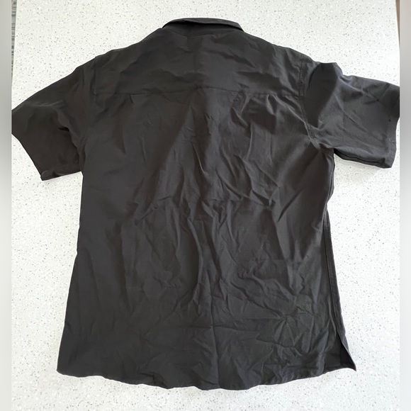 Gerry Renegade Field Shirt Men’s Sz Large Black Stretch Zip Pocket Hiking Fish - Picture 5 of 7